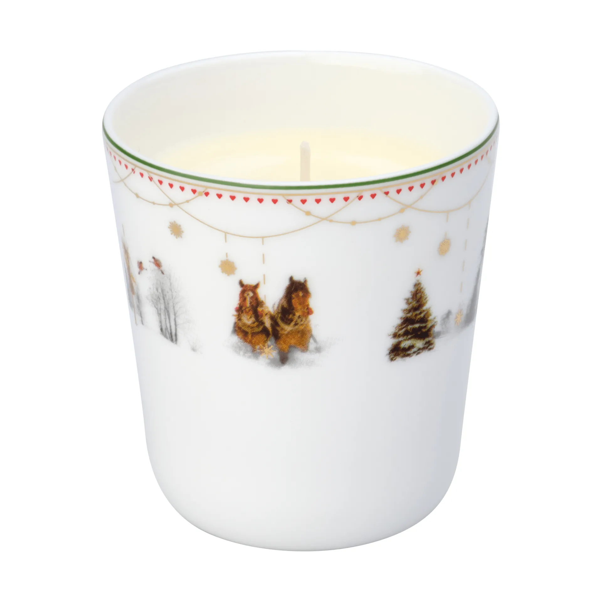Julemorgen Story duftlys, Kanel & appelsin 170 g Wik & Walsøe