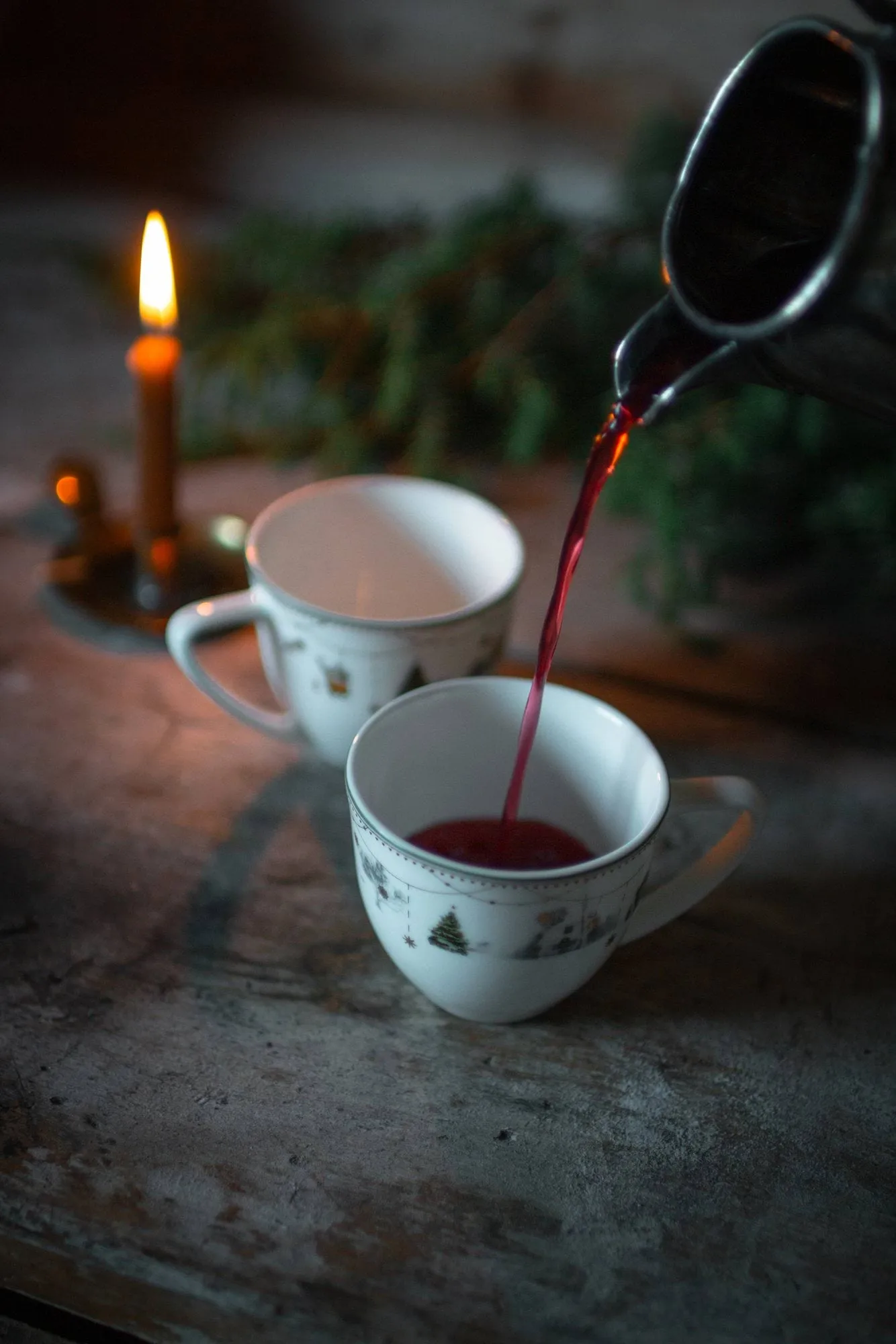 Julemorgen Story gløggkrus, 12 cl, 2 pak Wik & Walsøe