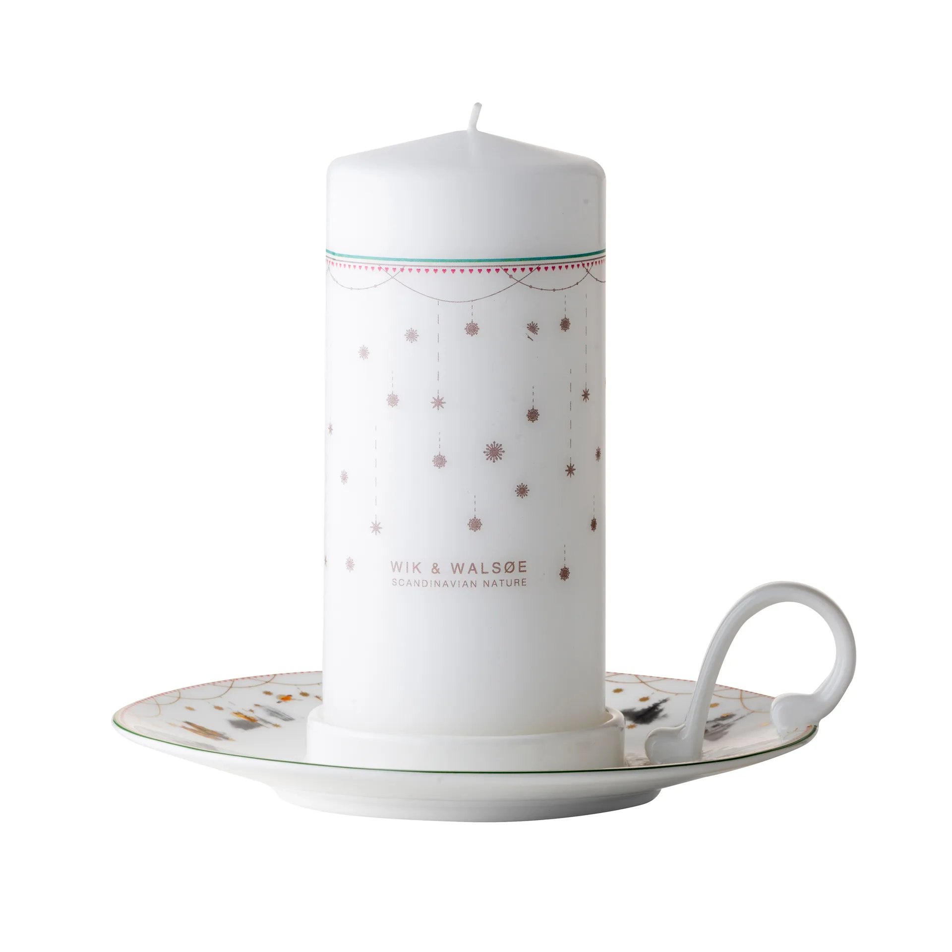 Julemorgen Story lysestage, Hvid Wik & Walsøe