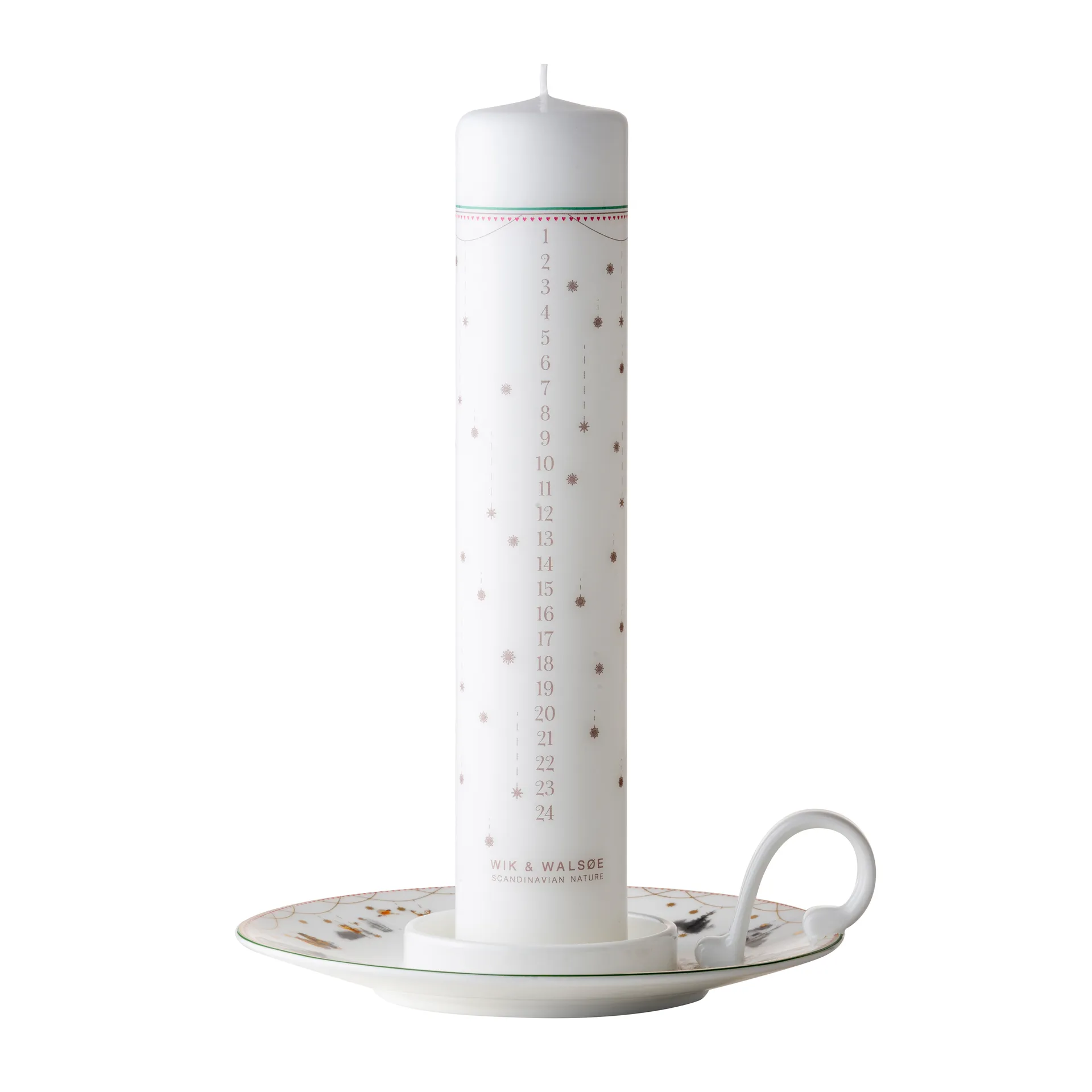 Julemorgen Story lysestage, Hvid Wik & Walsøe