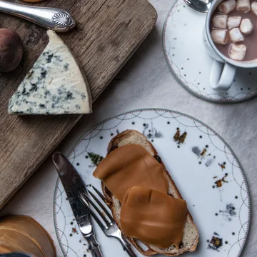 Julemorgen tallerken Ø20 cm 6-pak - undefined - Wik & Walsøe