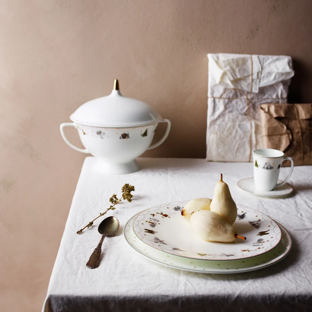 Julemorgen tallerken Ø28 cm 6-pak Wik & Walsøe