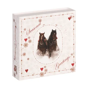 Julemorgen tændstikker - Hest - Wik & Walsøe