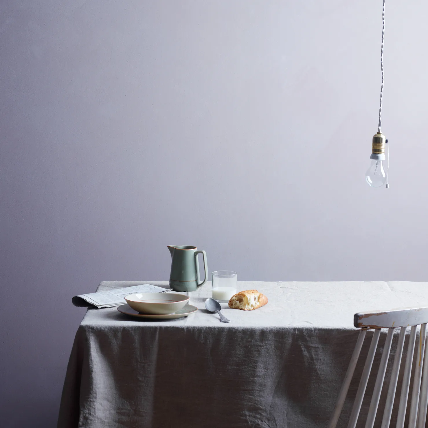 Rustikk kande grøn, 0,5 l Wik & Walsøe