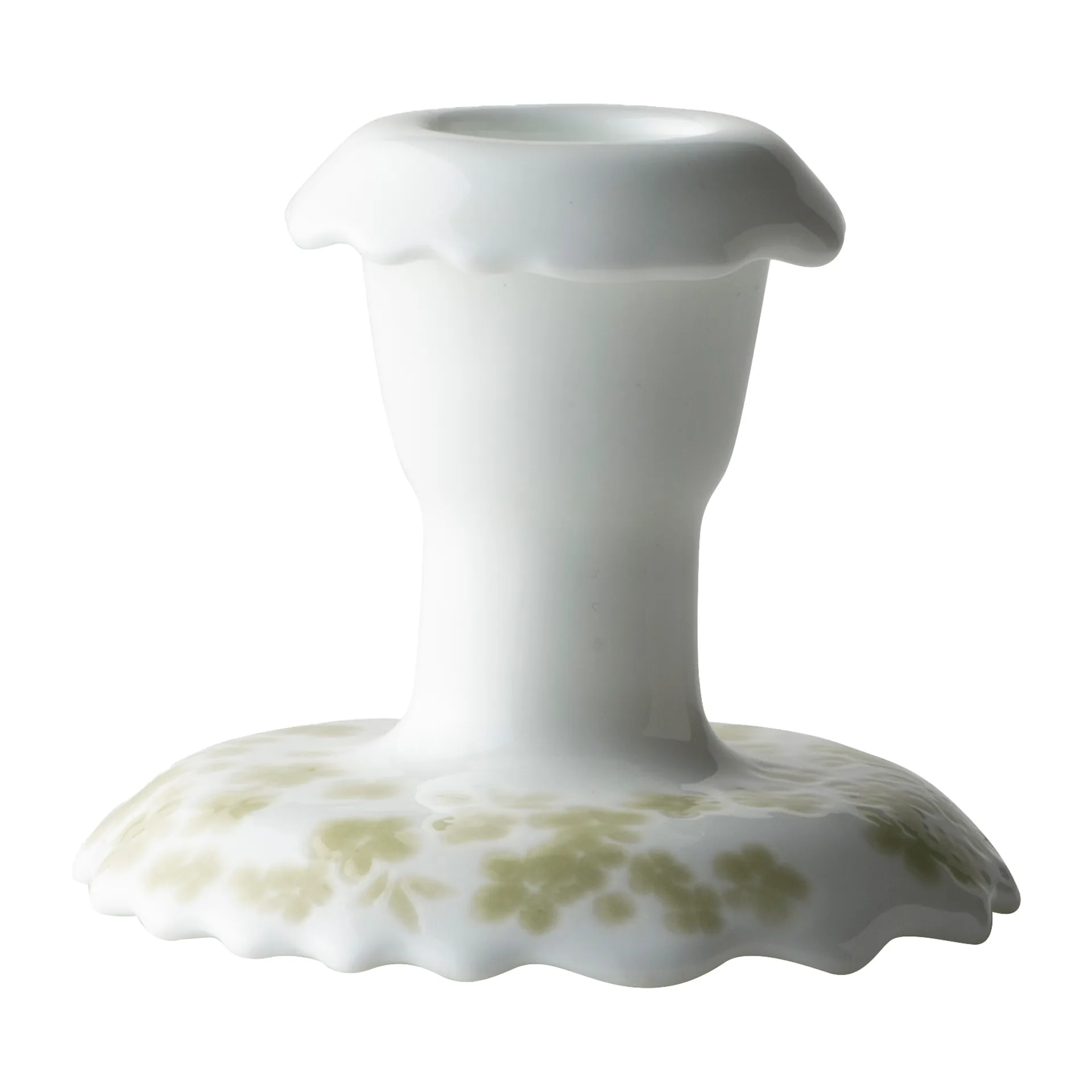 Slåpeblom lysestage 5,5 cm, Grøn Wik & Walsøe