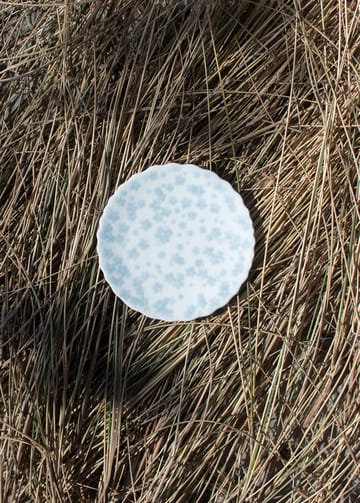 Slåpeblom tallerken Ø13 cm - Blå - Wik & Walsøe