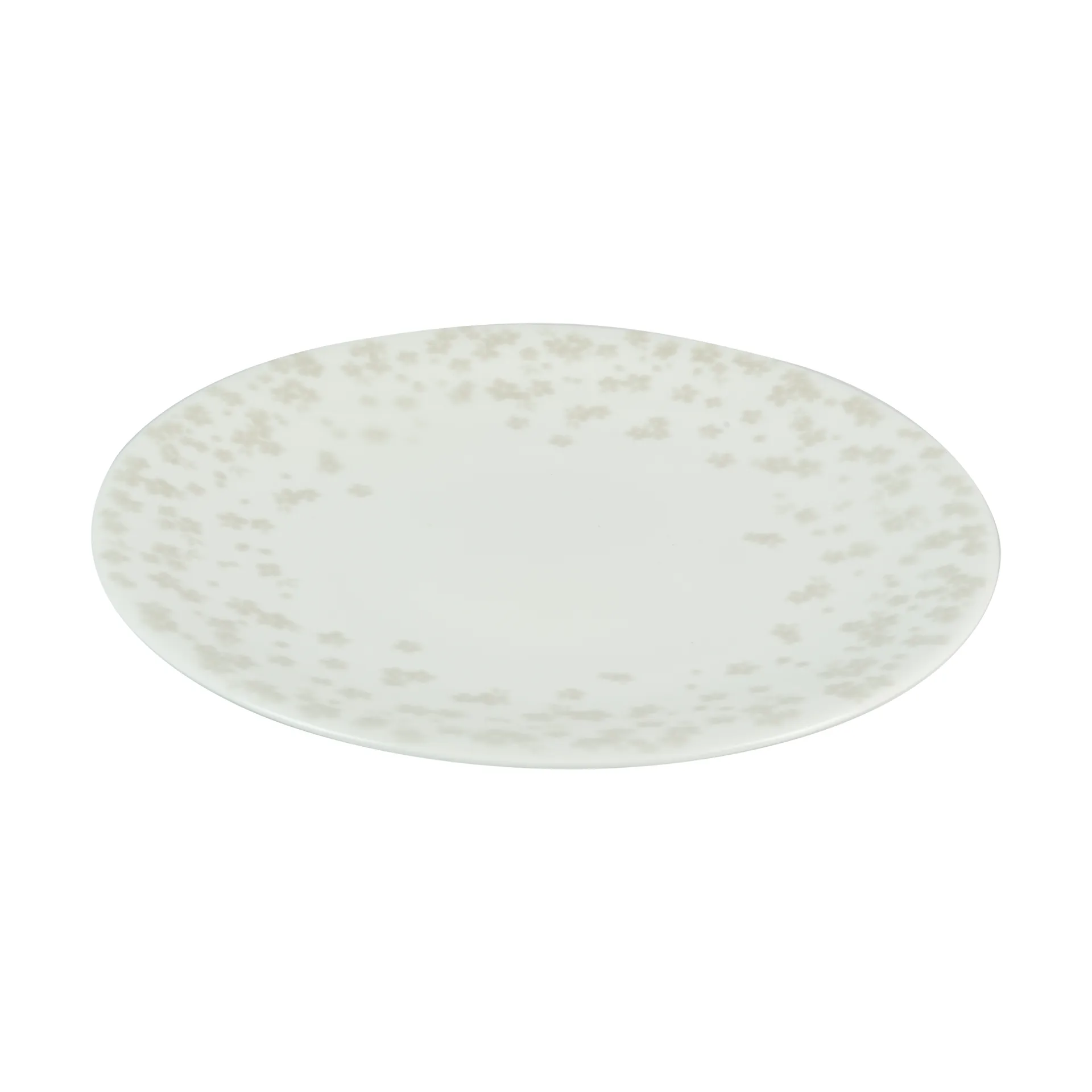 Slåpeblom tallerken Ø28 cm, Varmgrå Wik & Walsøe