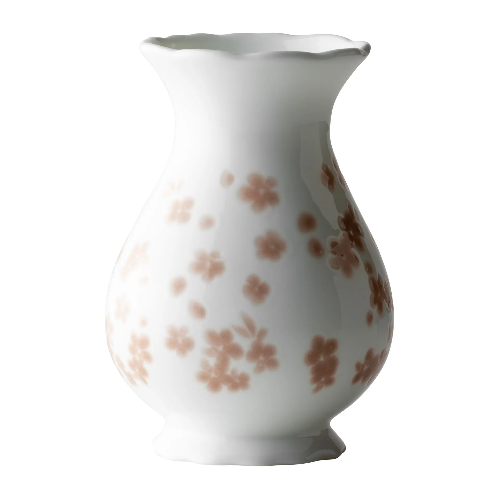 Slåpeblom vase 12 cm, Lyserød Wik & Walsøe