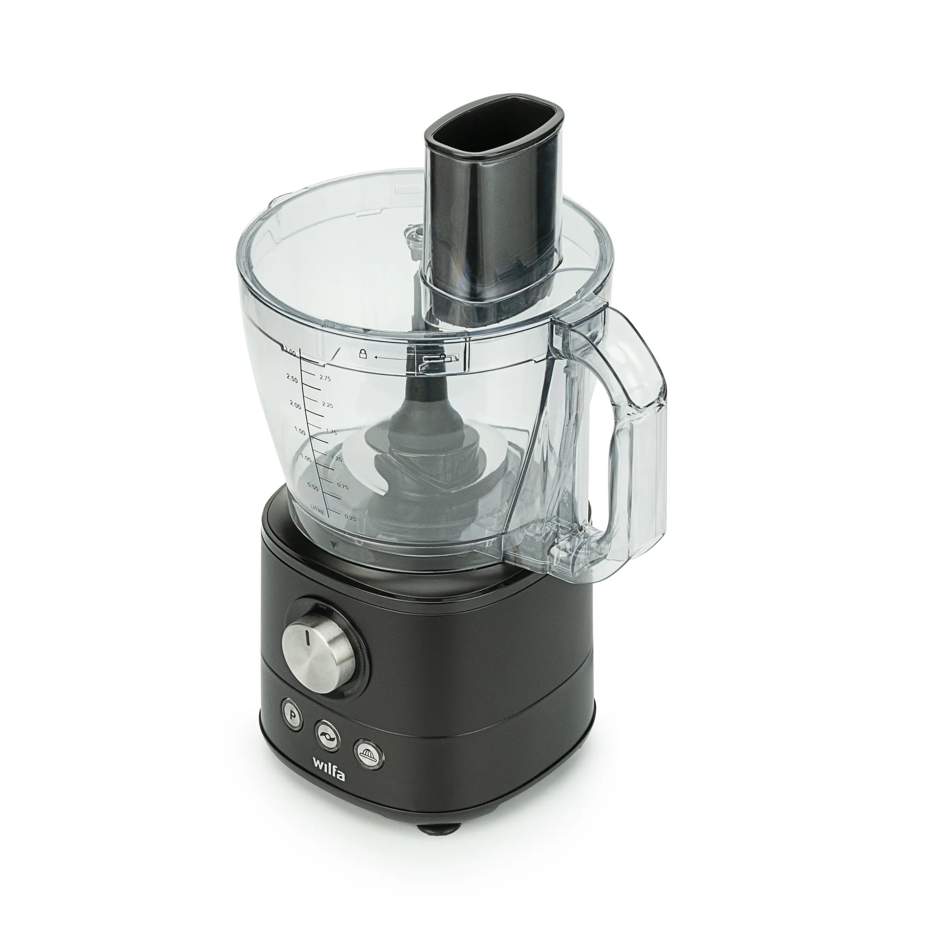 FP1B-1000 Essentials foodprocessor, Sort Wilfa