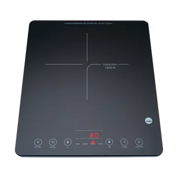 ICP-1800B Kogeplade Induktion - Sort - Wilfa