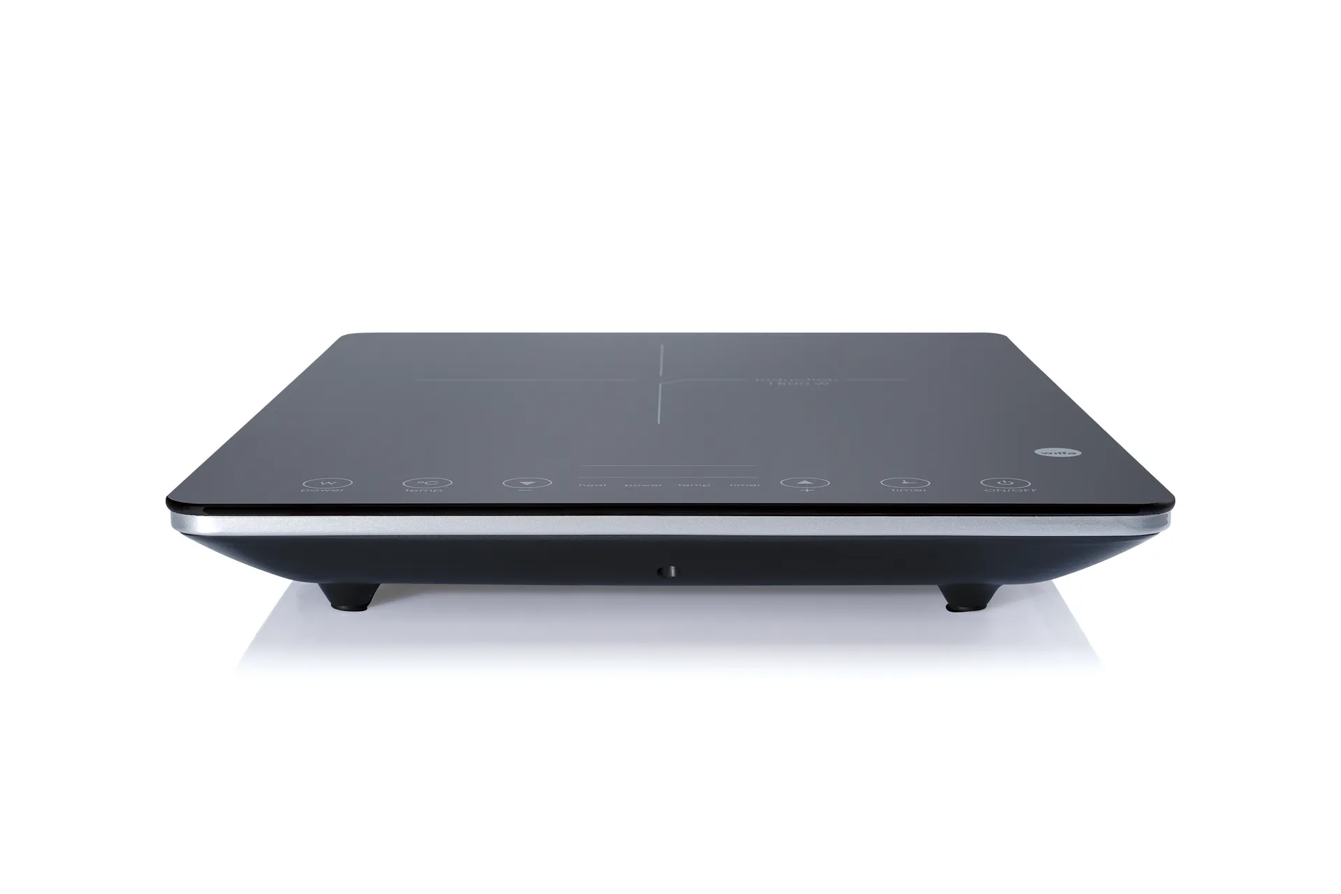 ICP-1800B Kogeplade Induktion, Sort Wilfa