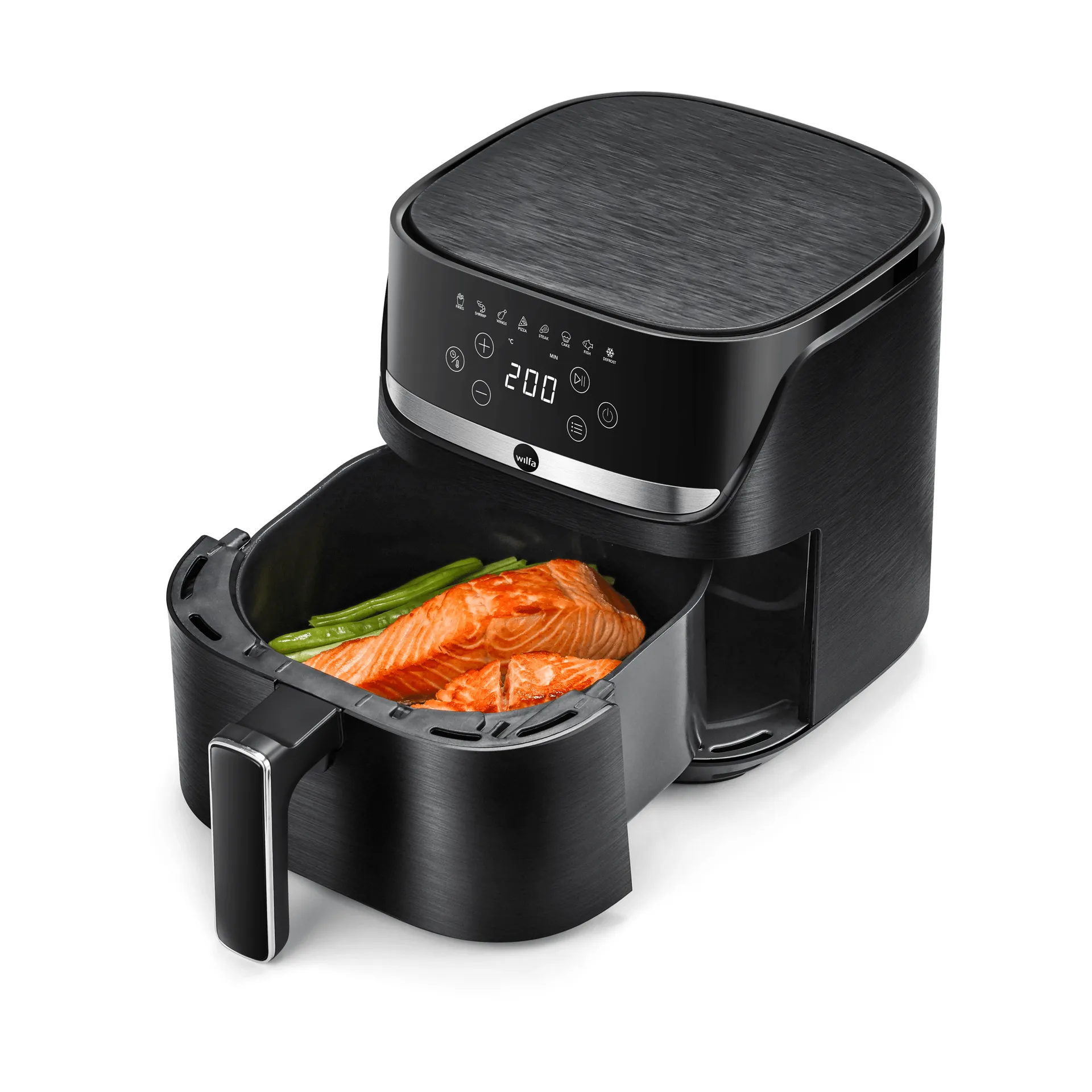 Wilfa AF4B-40P Crispier airfryer, Sort, 4 L Wilfa