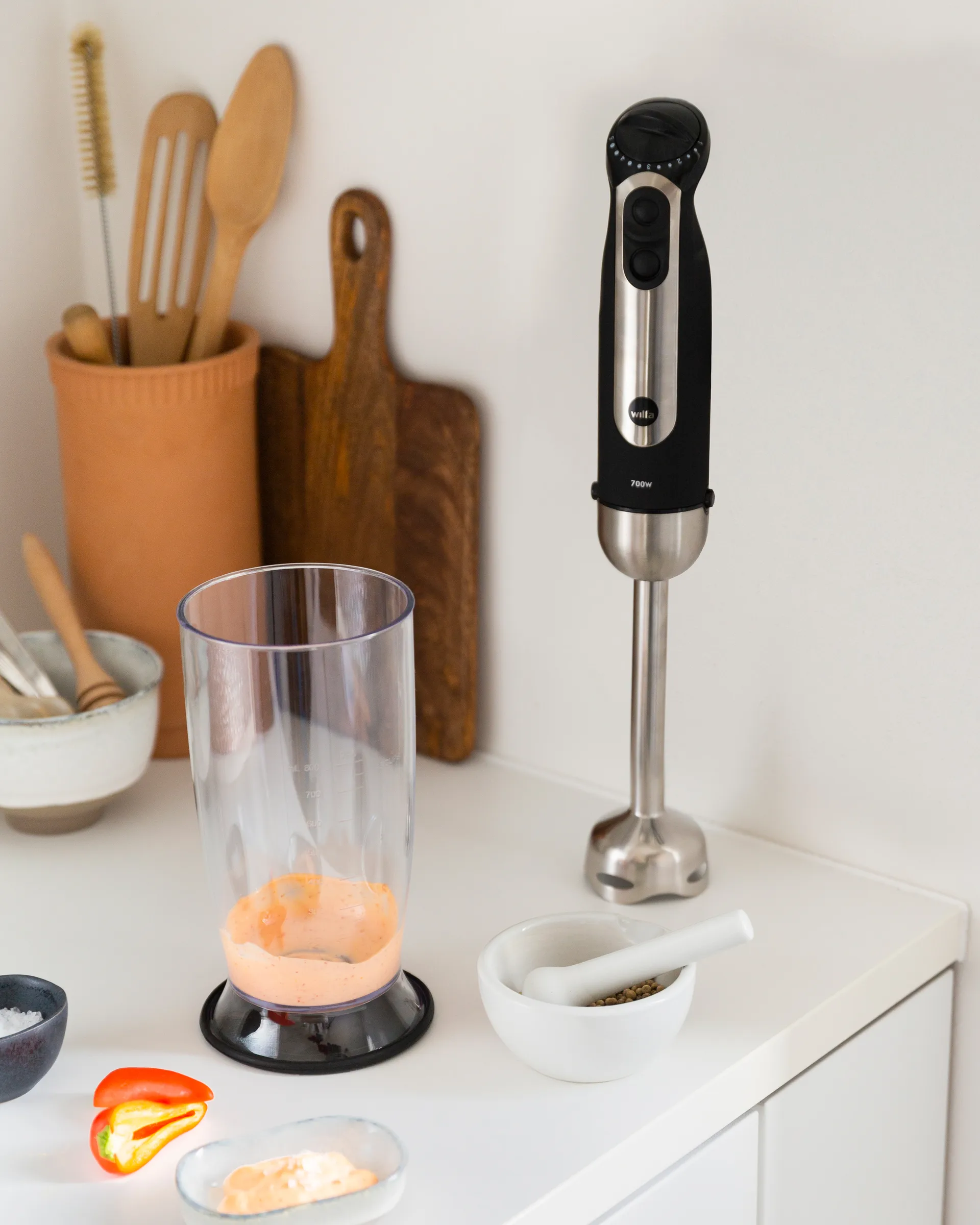 Wilfa Stavblendersæt, Rustfrit stål Wilfa