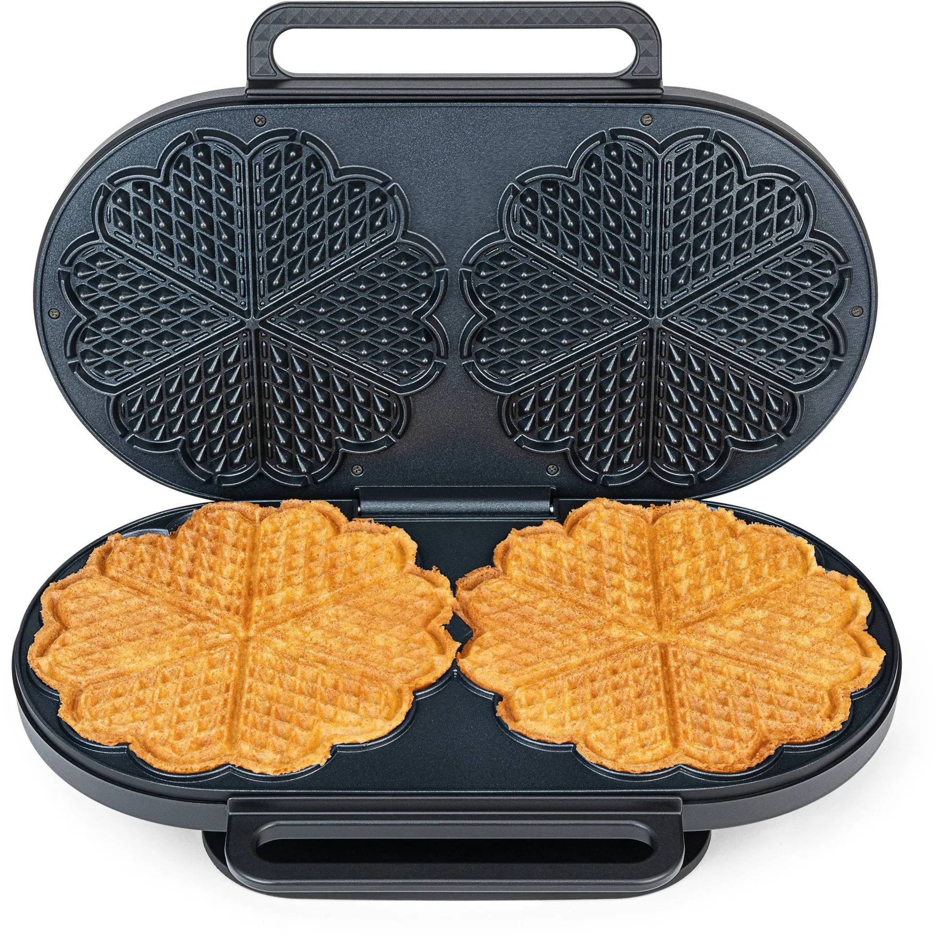 Wilfa WM6DB-220P Grand Double vaffeljern, Sort Wilfa