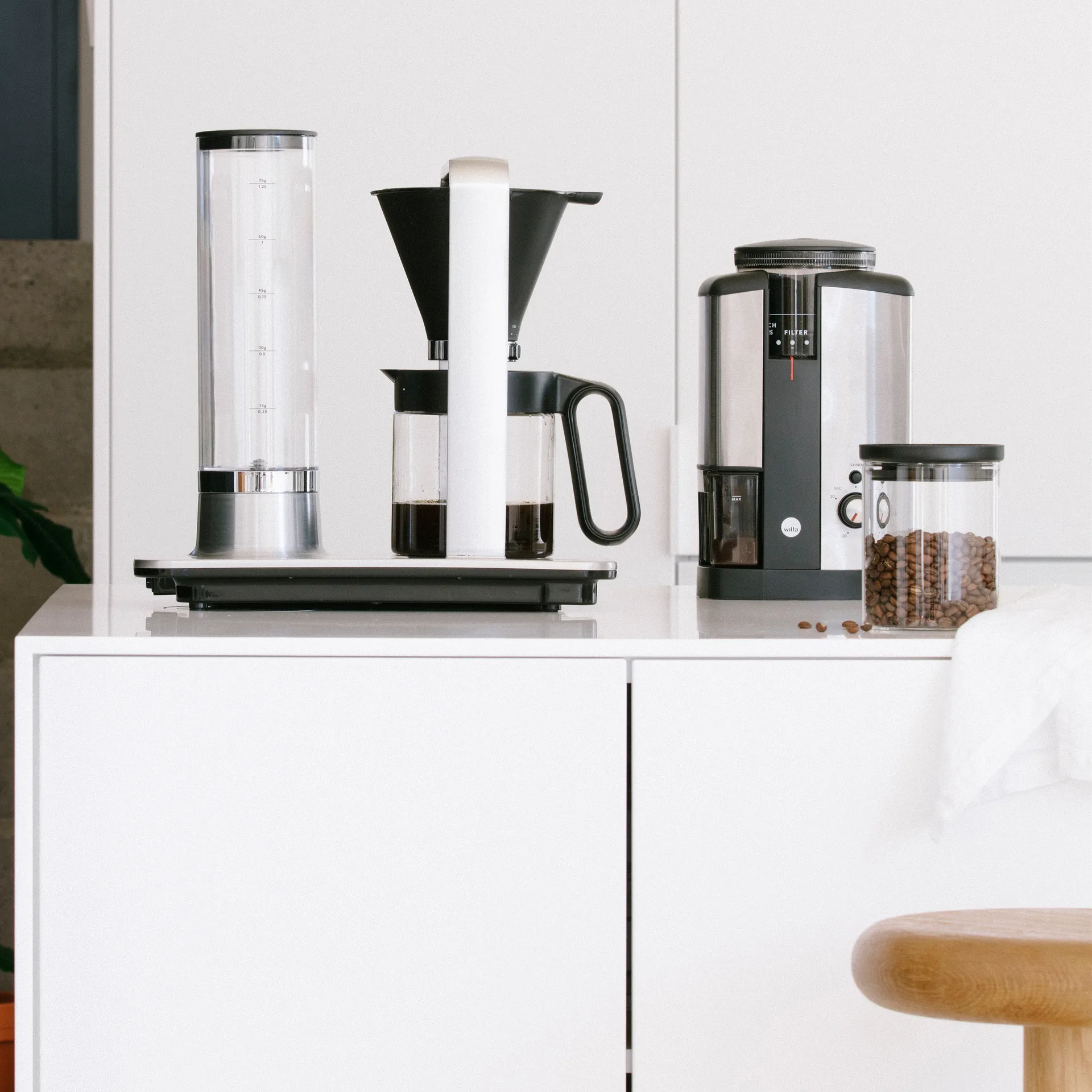 WSCG-2 kaffekværn, Rustfrit stål Wilfa