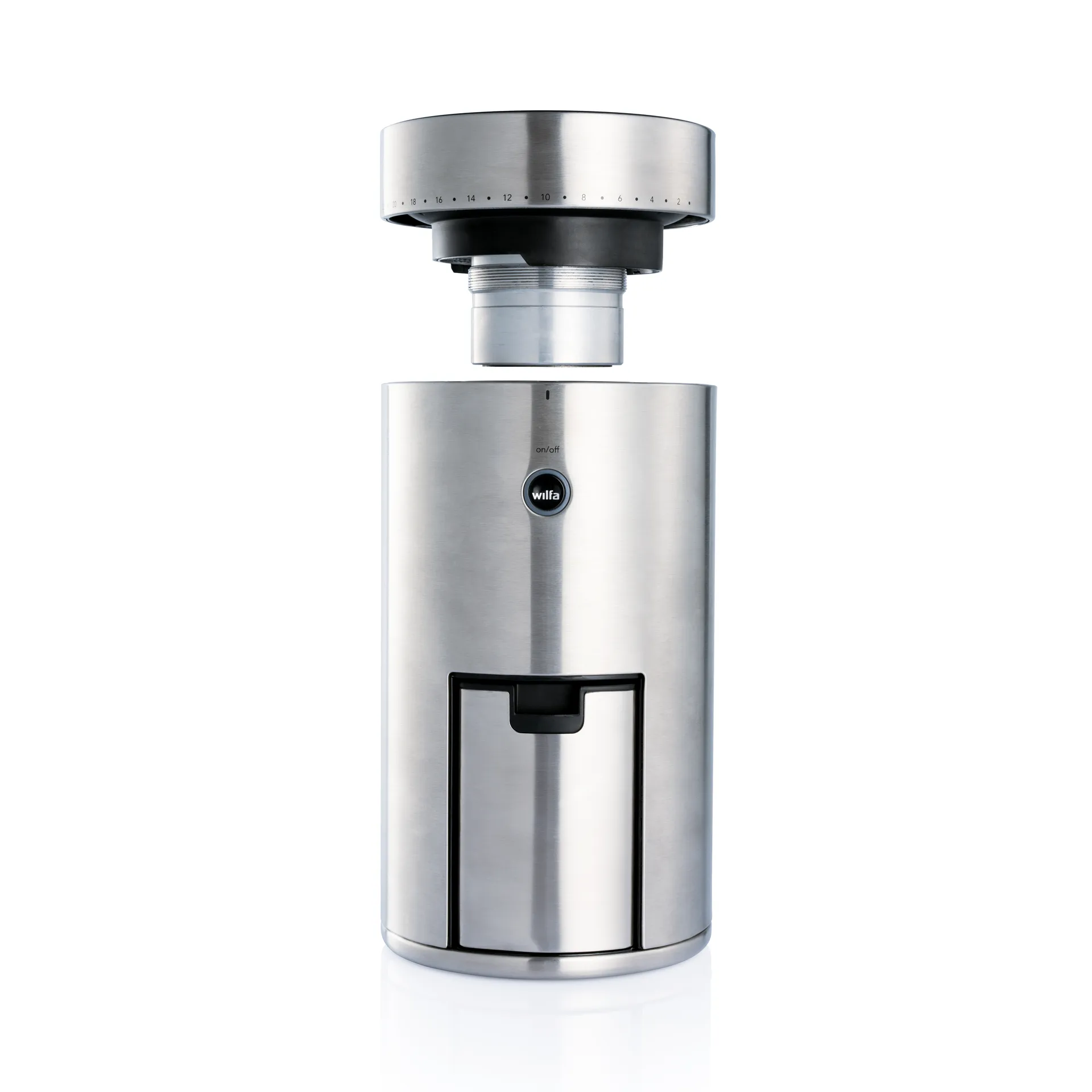 WSFB-100S kaffekværn, Sølv Wilfa
