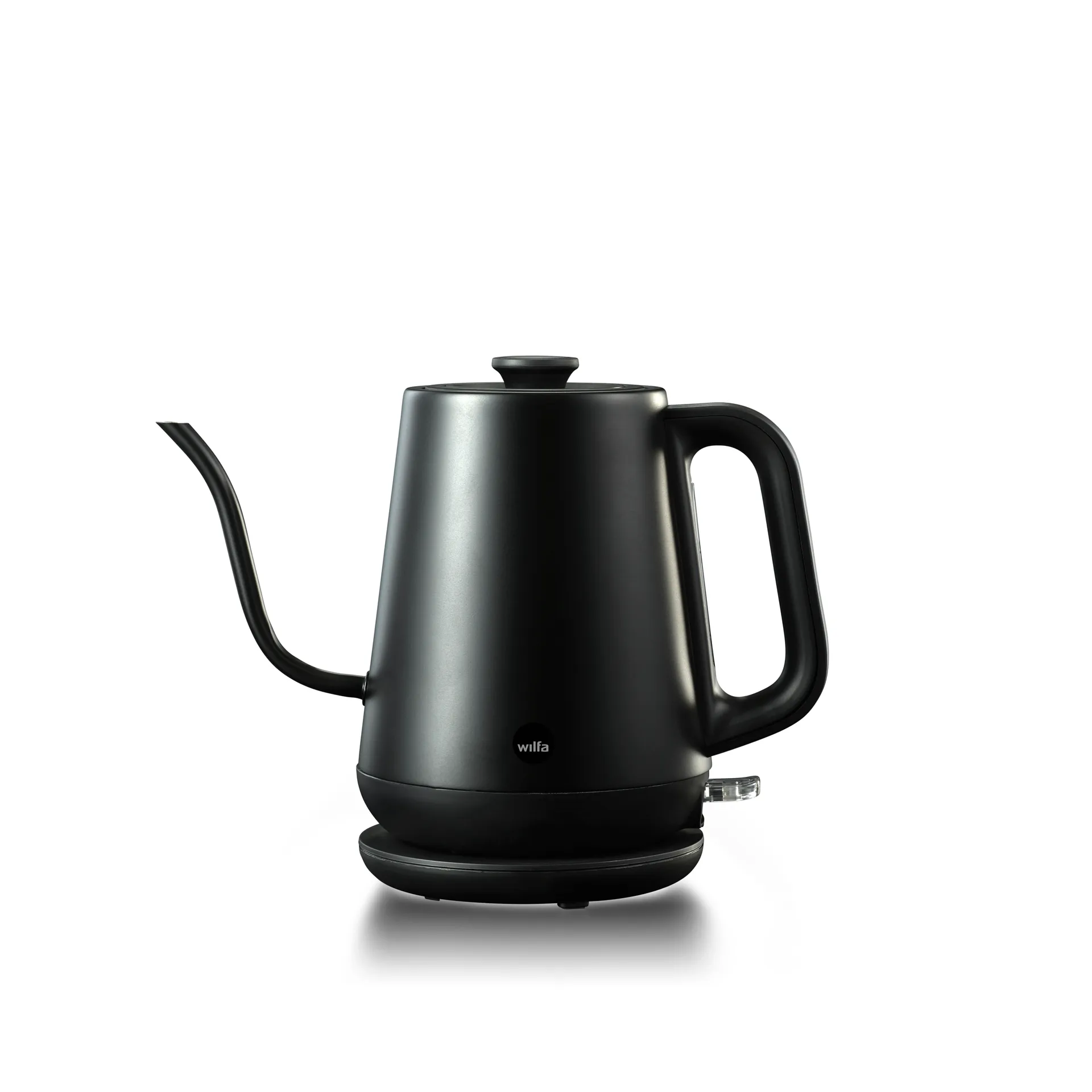 WSPOK-1000B pour over vandkedel, Mat sort Wilfa