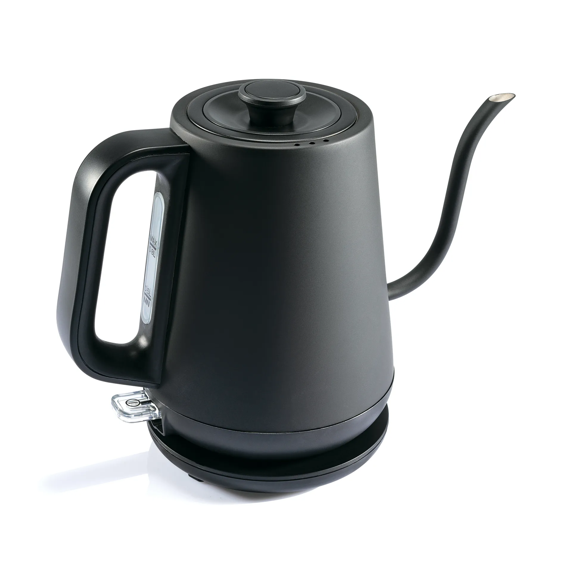 WSPOK-1000B pour over vandkedel, Mat sort Wilfa