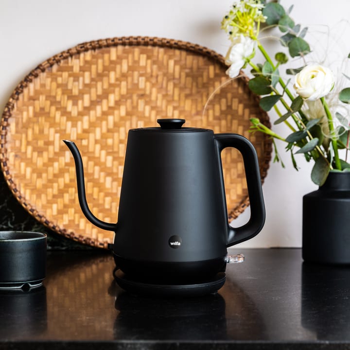 WSPOK-1000B pour over vandkedel, Mat sort Wilfa