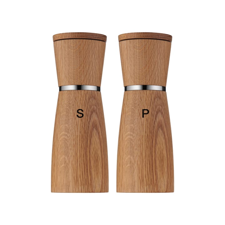 Ceramill Nature salt- og peberkværn sæt  - Eg - WMF