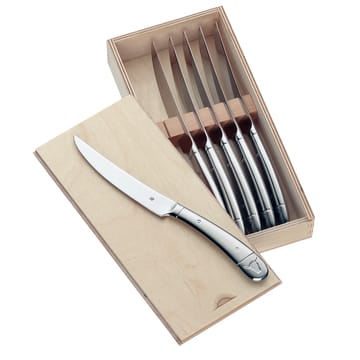 Geschenkidee steakkniv 6 dele - Rustfrit stål - WMF