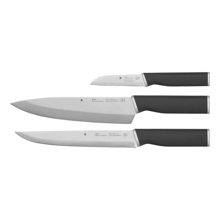 Kineo knivsæt cromargan 3 dele - Rustfrit stål - WMF
