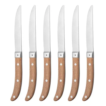 Ranch grillkniv 6 dele - Rustfrit stål - WMF