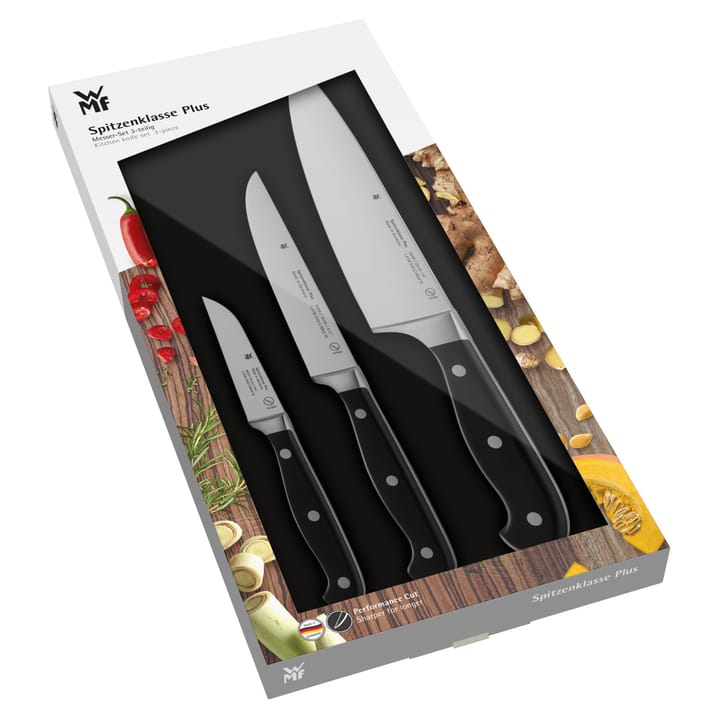 Spitzenklasse Plus knivsæt 3 dele - Rustfrit stål - WMF