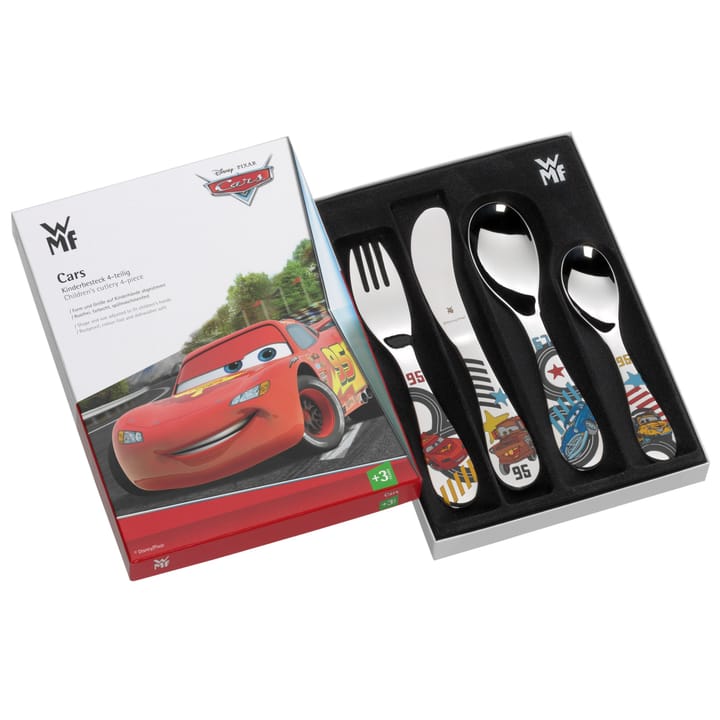 WMF børnebestik 4 dele, Disney Cars WMF