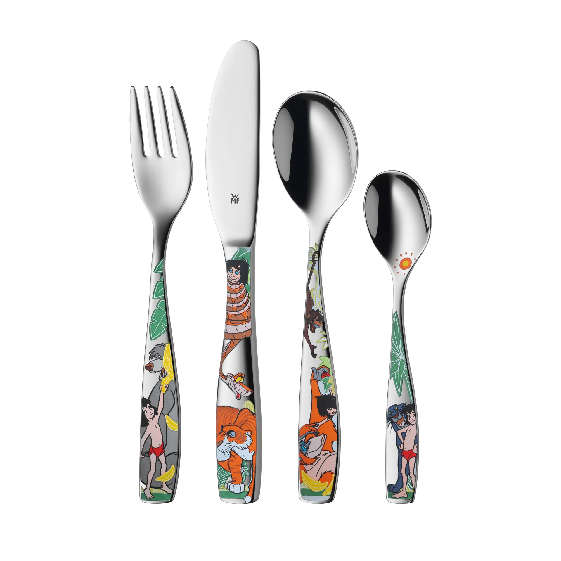 WMF børnebestik 4 dele, Jungle Book WMF