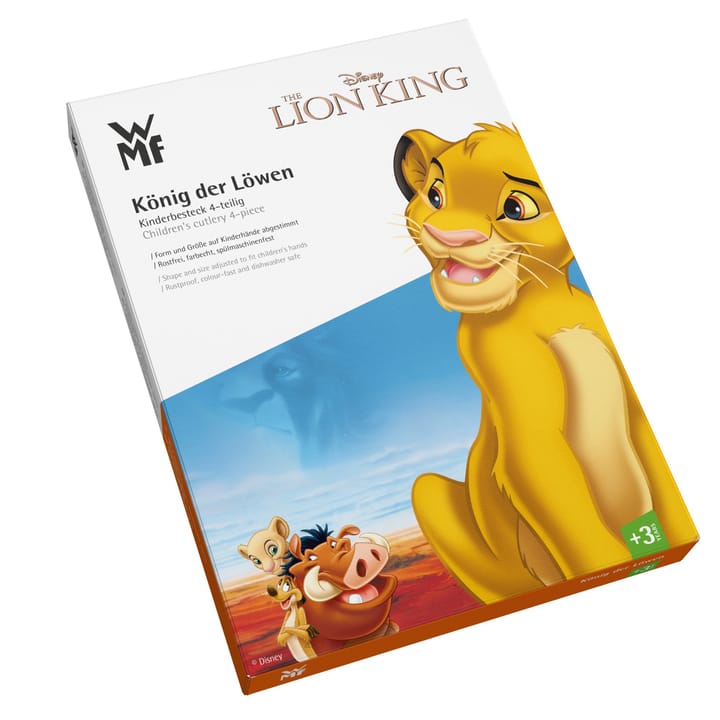 WMF børnebestik 4 dele - The Lion King - WMF