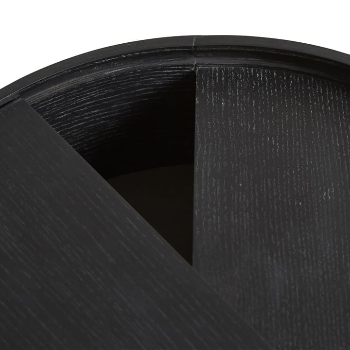 Arc sidebord, sortbejdset asketræ Woud