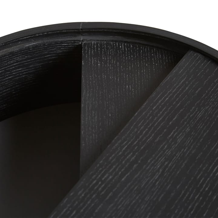 Arc sidebord, sortbejdset asketræ Woud