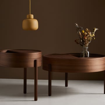 Arc sofabord Ø66 cm - Valnød - Woud
