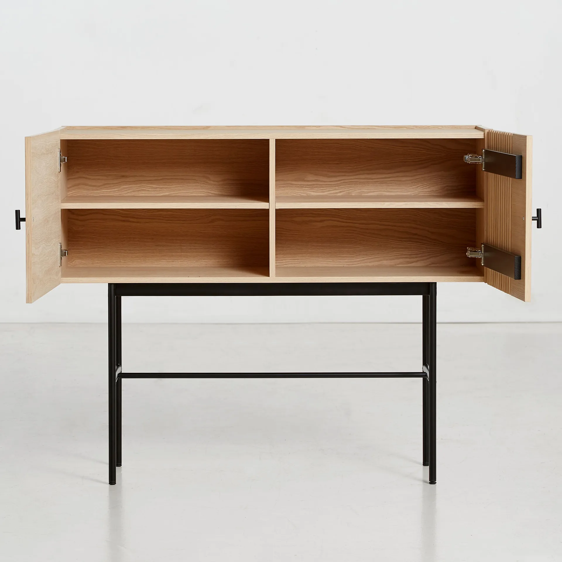 Array sidebord, 120 cm, Hvidpigmenteret egetræ Woud