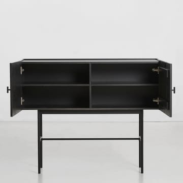 Array sidebord, 120 cm - sortmalet egetræ - Woud
