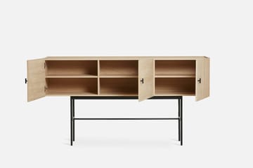 Array sidebord, 180 cm - Hvidpigmenteret eg - Woud