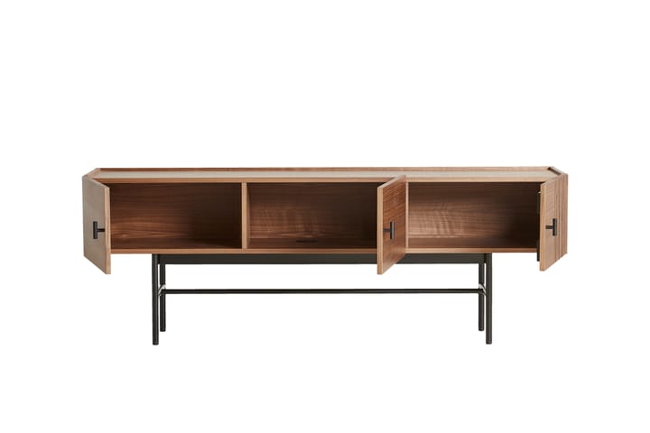 Array sidebord lavt, 150 cm, Valnød Woud