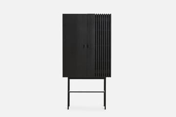 Array skab, 80 cm - Sortmalet eg - Woud