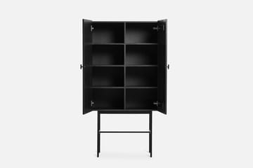 Array skab, 80 cm - Sortmalet eg - Woud