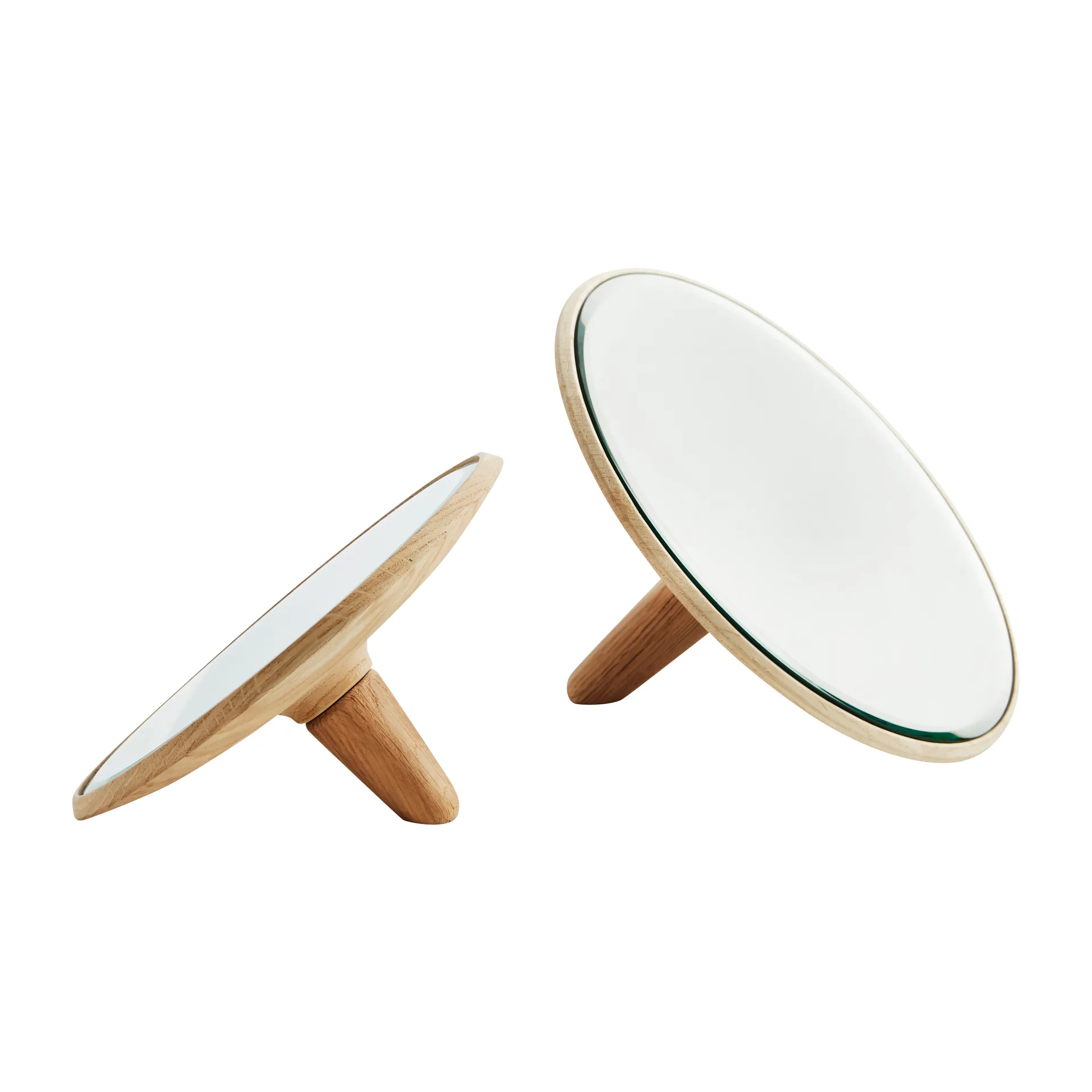 Barb spejl stort, Eg Woud