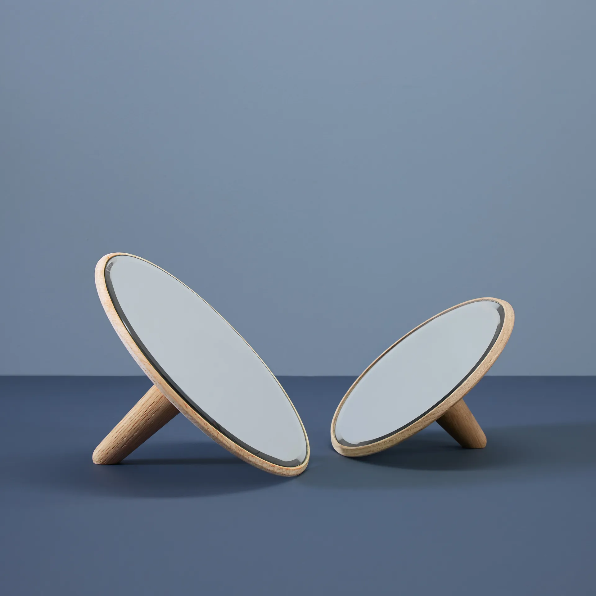 Barb spejl stort, Eg Woud