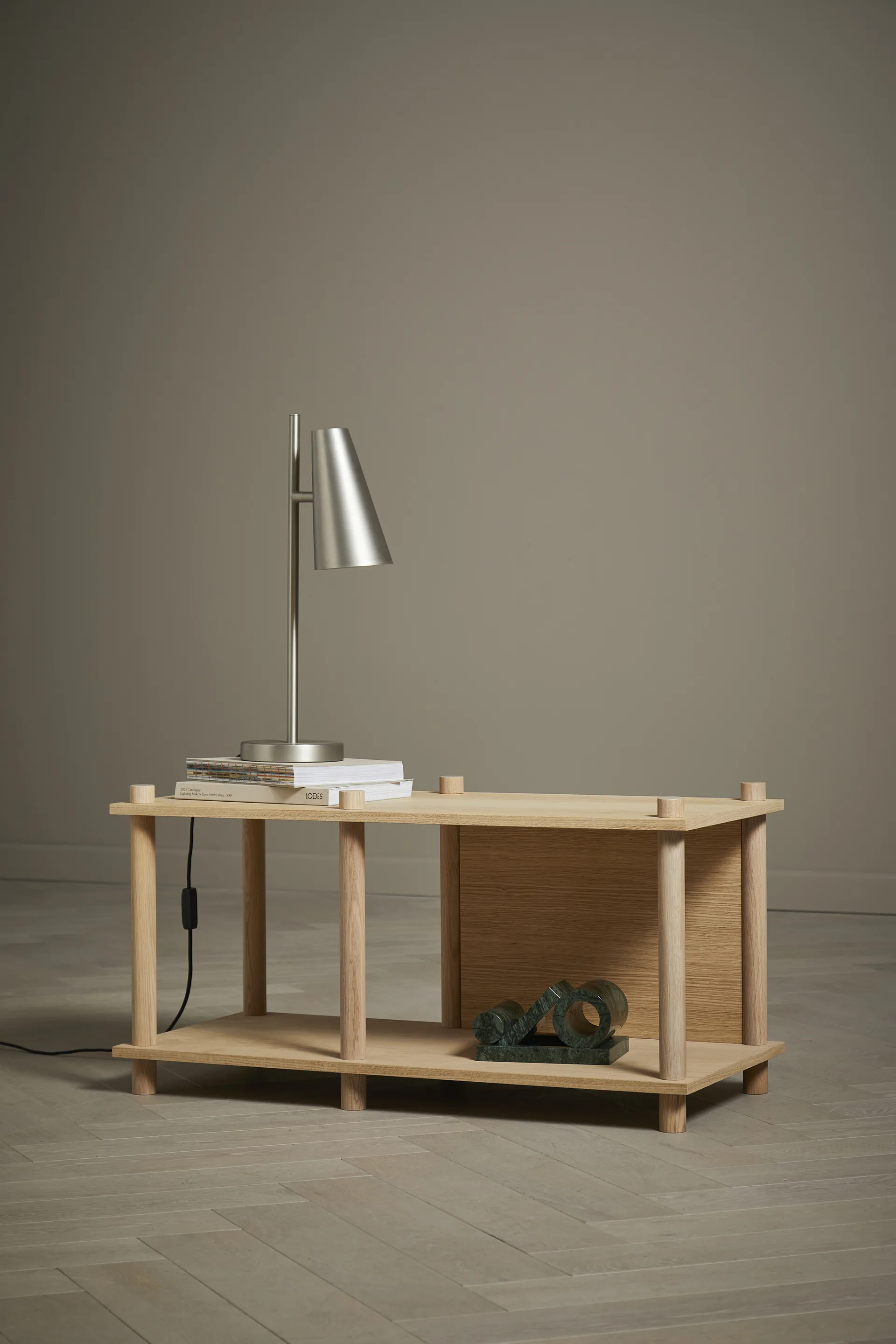 Booknd bogstøtte marmor, Grøn Woud