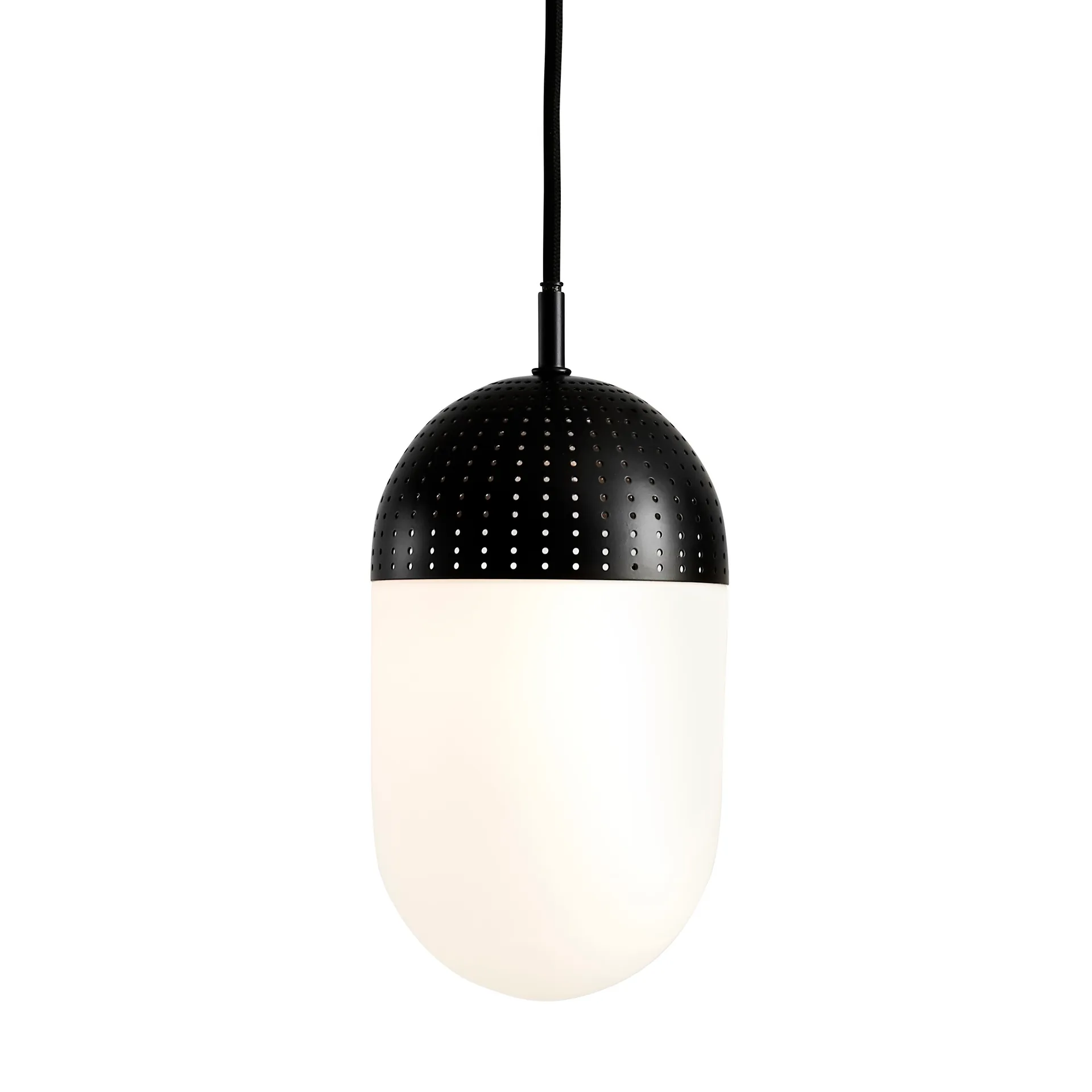 Dot loftslampe large, Sort Woud