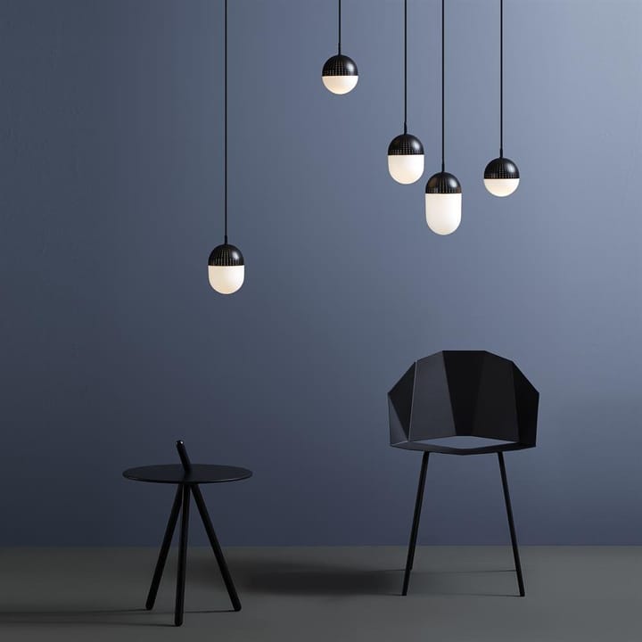 Dot loftslampe small, sort Woud