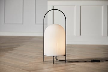Ghost gulvlampe - Sort-hvidt opalglas - Woud