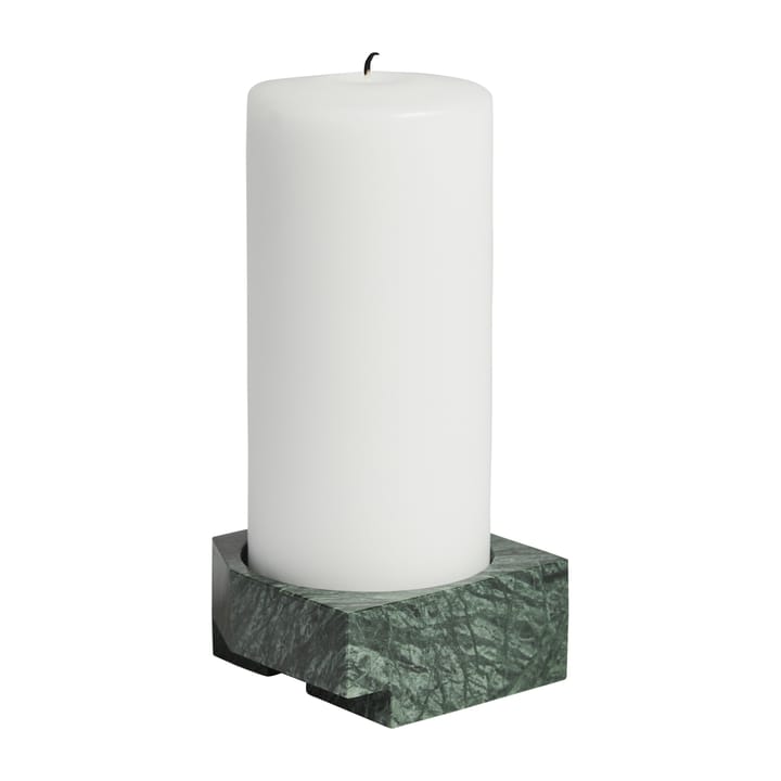Jeu de dés 3 lysholdere marmor, Grøn Woud