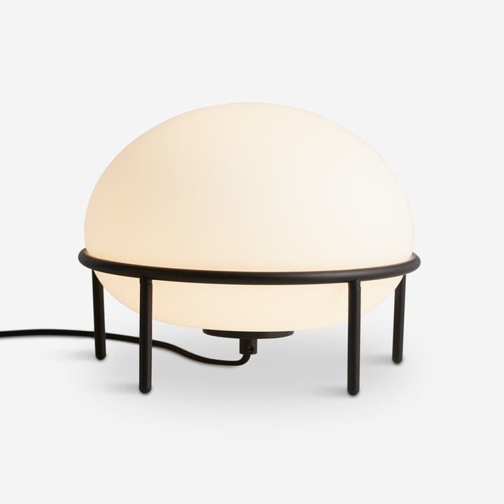 Pump bordlampe, sort, opal Woud