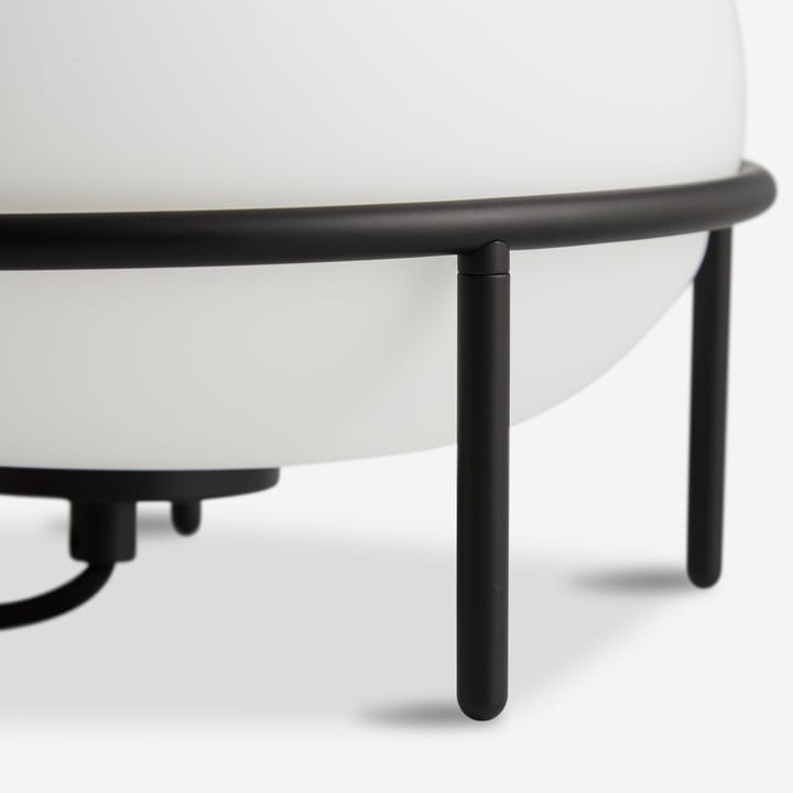 Pump bordlampe, sort, opal Woud