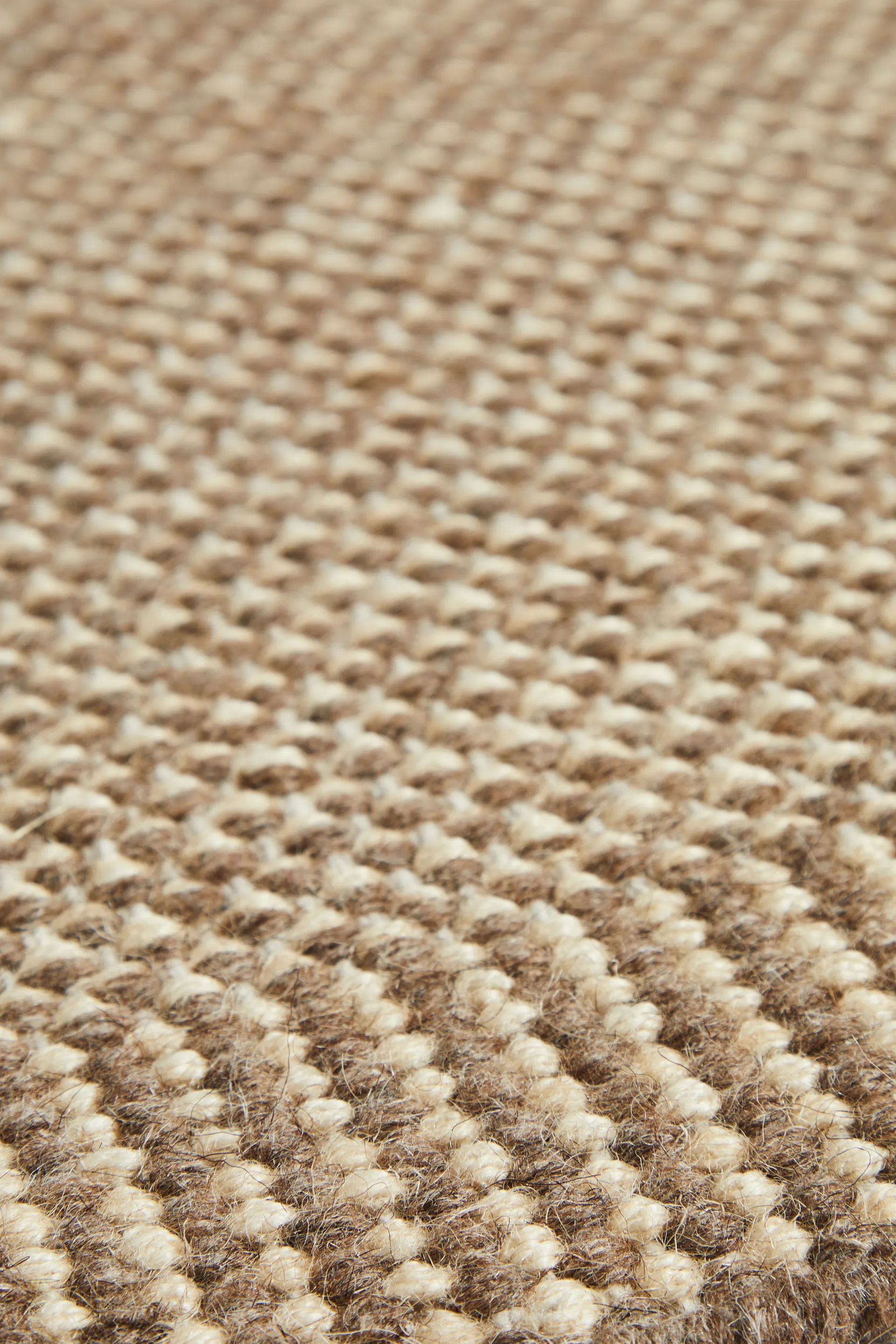 Rombo måtte, Brown, 170x240 cm Woud